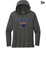 Fenton HS Boys Volleyball Block - New Era Tri-Blend Hoodie