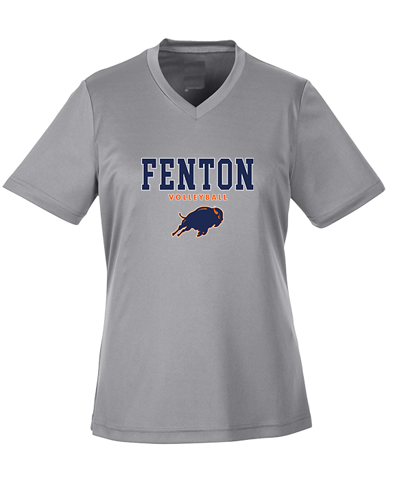 Fenton HS Boys Volleyball Block - Womens Performance Shirt