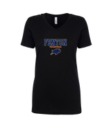 Fenton HS Boys Volleyball Block - Womens V-Neck