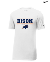 Fenton HS Boys Volleyball Border - Mens Nike Cotton Poly Tee