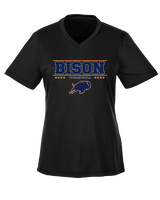 Fenton HS Boys Volleyball Border - Womens Performance Shirt