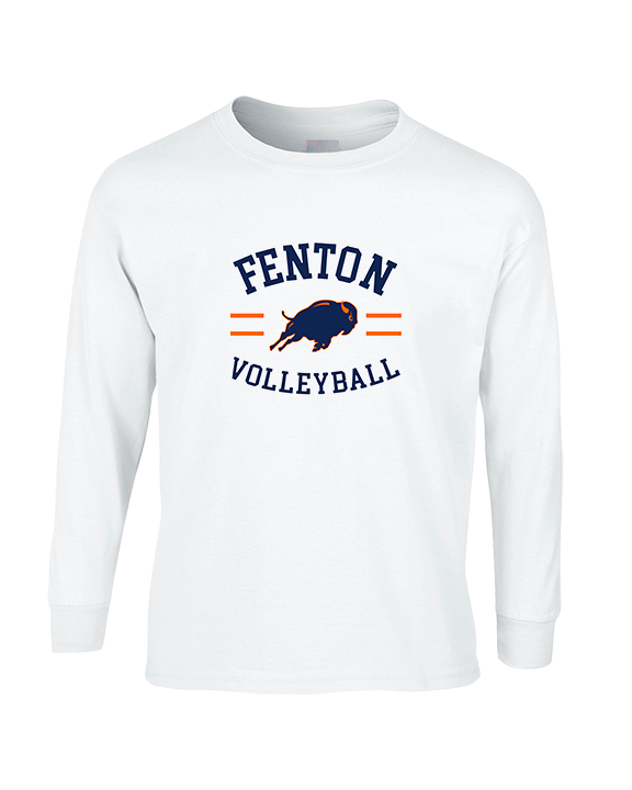 Fenton HS Boys Volleyball Curve - Cotton Longsleeve