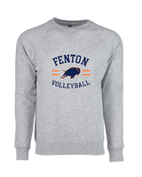 Fenton HS Boys Volleyball Curve - Crewneck Sweatshirt