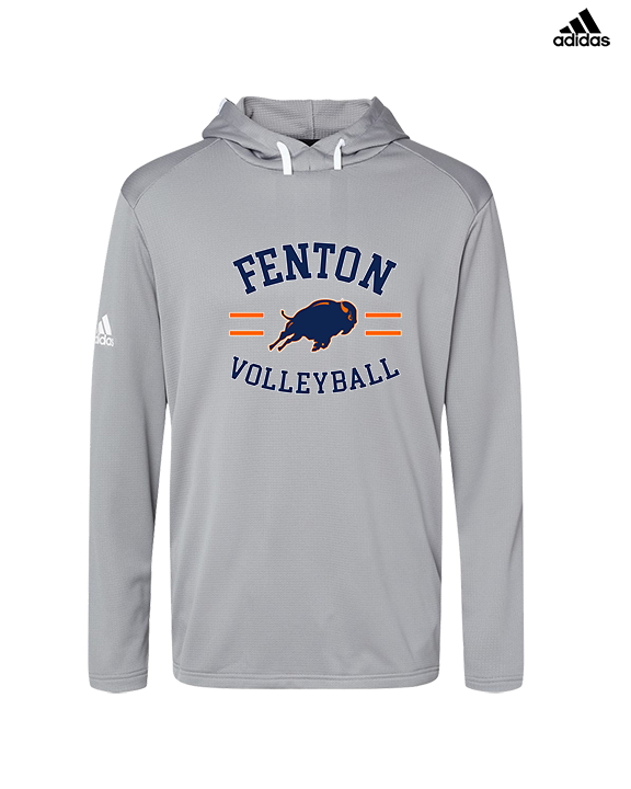 Fenton HS Boys Volleyball Curve - Mens Adidas Hoodie