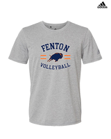 Fenton HS Boys Volleyball Curve - Mens Adidas Performance Shirt