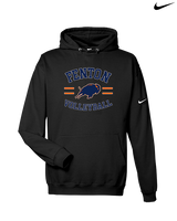Fenton HS Boys Volleyball Curve - Nike Club Fleece Hoodie