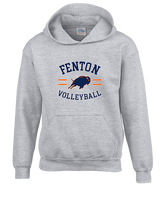 Fenton HS Boys Volleyball Curve - Unisex Hoodie