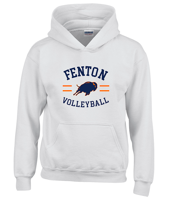 Fenton HS Boys Volleyball Curve - Unisex Hoodie