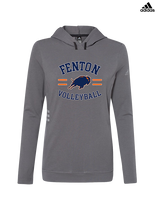 Fenton HS Boys Volleyball Curve - Womens Adidas Hoodie