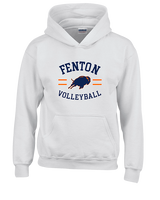 Fenton HS Boys Volleyball Curve - Youth Hoodie