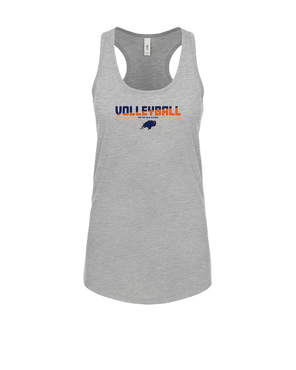 Fenton HS Boys Volleyball Cut - Womens Tank Top