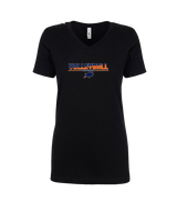 Fenton HS Boys Volleyball Cut - Womens Vneck