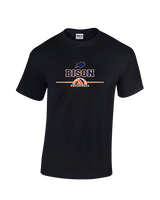 Fenton HS Boys Volleyball HalfVball - Cotton T-Shirt