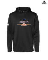 Fenton HS Boys Volleyball HalfVball - Mens Adidas Hoodie