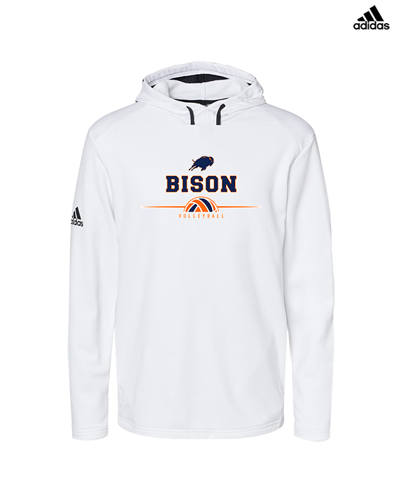 Fenton HS Boys Volleyball HalfVball - Mens Adidas Hoodie