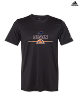 Fenton HS Boys Volleyball HalfVball - Mens Adidas Performance Shirt