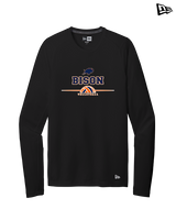 Fenton HS Boys Volleyball HalfVball - New Era Performance Long Sleeve