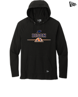 Fenton HS Boys Volleyball HalfVball - New Era Tri-Blend Hoodie
