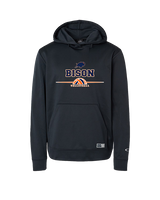 Fenton HS Boys Volleyball HalfVball - Oakley Performance Hoodie