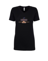Fenton HS Boys Volleyball HalfVball - Womens Vneck