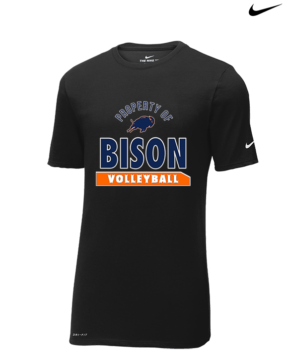 Fenton HS Boys Volleyball Property - Mens Nike Cotton Poly Tee
