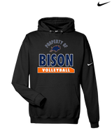 Fenton HS Boys Volleyball Property - Nike Club Fleece Hoodie
