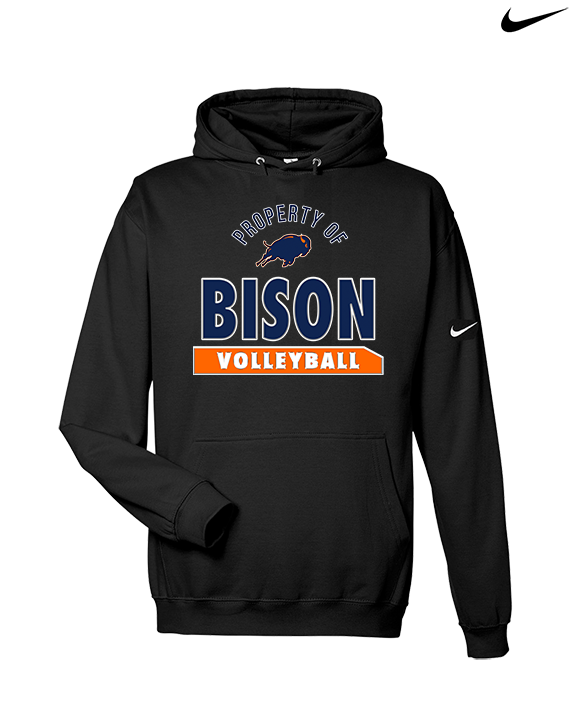 Fenton HS Boys Volleyball Property - Nike Club Fleece Hoodie