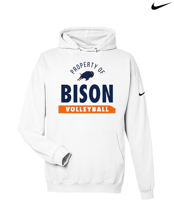 Fenton HS Boys Volleyball Property - Nike Club Fleece Hoodie