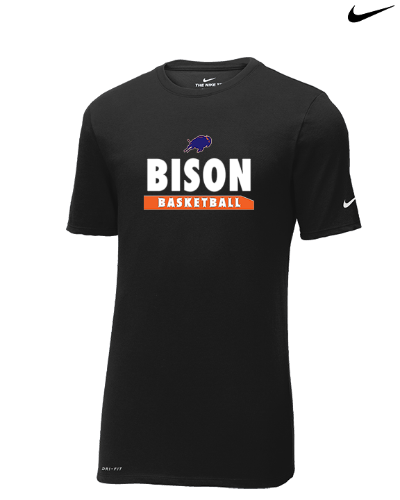 Fenton HS Girls Basketball Basketball - Mens Nike Cotton Poly Tee