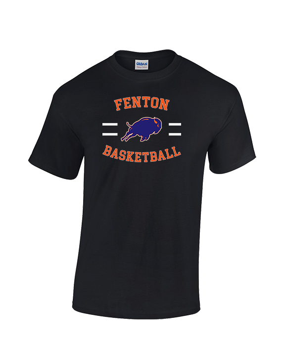 Fenton HS Girls Basketball Curve - Cotton T-Shirt