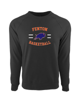 Fenton HS Girls Basketball Curve - Crewneck Sweatshirt