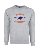 Fenton HS Girls Basketball Curve - Crewneck Sweatshirt