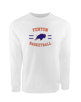 Fenton HS Girls Basketball Curve - Crewneck Sweatshirt
