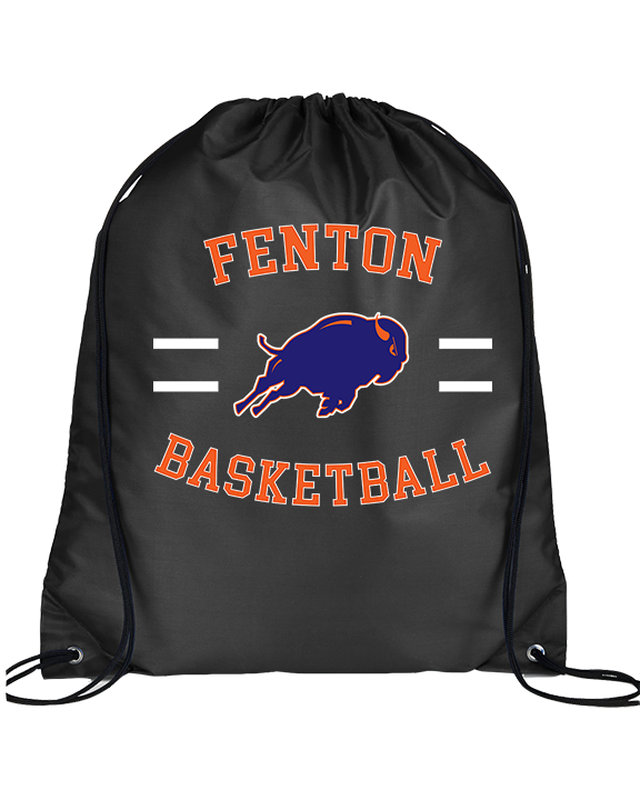 Fenton HS Girls Basketball Curve - Drawstring Bag