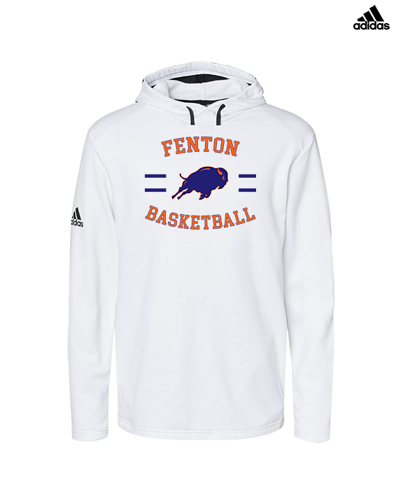 Fenton HS Girls Basketball Curve - Mens Adidas Hoodie