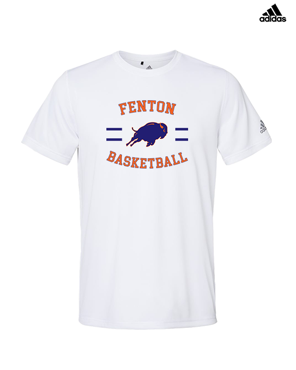 Fenton HS Girls Basketball Curve - Mens Adidas Performance Shirt