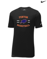 Fenton HS Girls Basketball Curve - Mens Nike Cotton Poly Tee