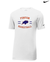Fenton HS Girls Basketball Curve - Mens Nike Cotton Poly Tee