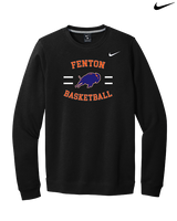 Fenton HS Girls Basketball Curve - Mens Nike Crewneck
