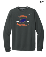 Fenton HS Girls Basketball Curve - Mens Nike Crewneck