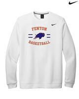 Fenton HS Girls Basketball Curve - Mens Nike Crewneck