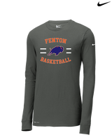 Fenton HS Girls Basketball Curve - Mens Nike Longsleeve