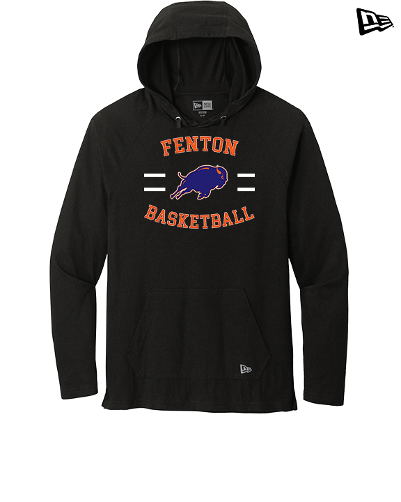 Fenton HS Girls Basketball Curve - New Era Tri-Blend Hoodie