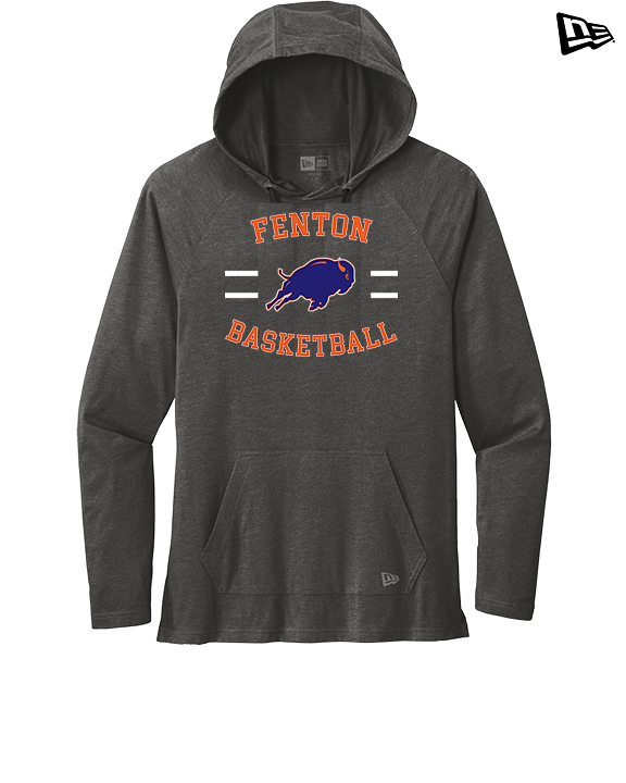 Fenton HS Girls Basketball Curve - New Era Tri-Blend Hoodie