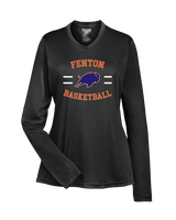 Fenton HS Girls Basketball Curve - Womens Performance Longsleeve