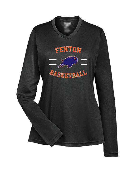 Fenton HS Girls Basketball Curve - Womens Performance Longsleeve