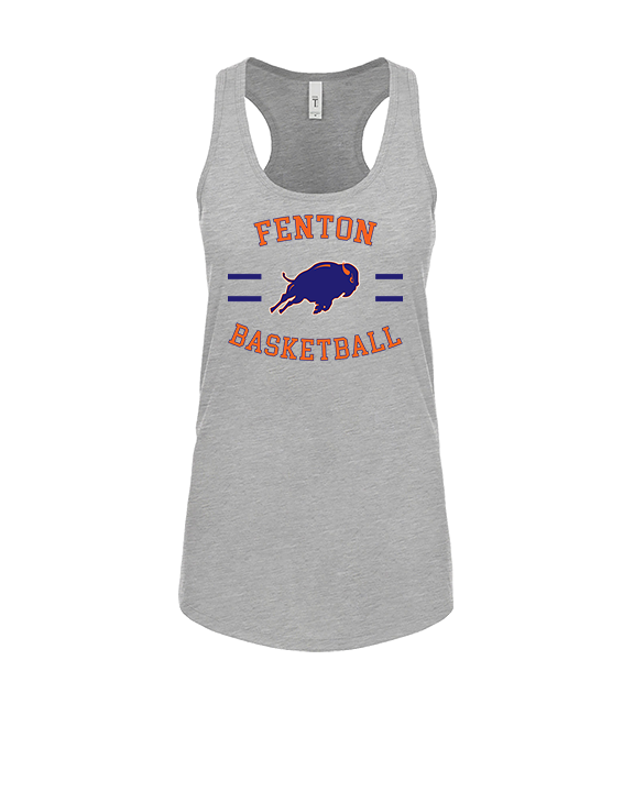Fenton HS Girls Basketball Curve - Womens Tank Top