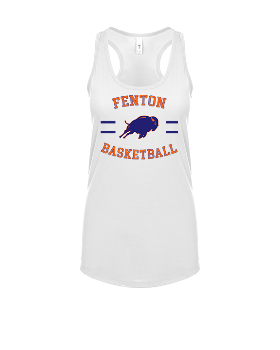 Fenton HS Girls Basketball Curve - Womens Tank Top