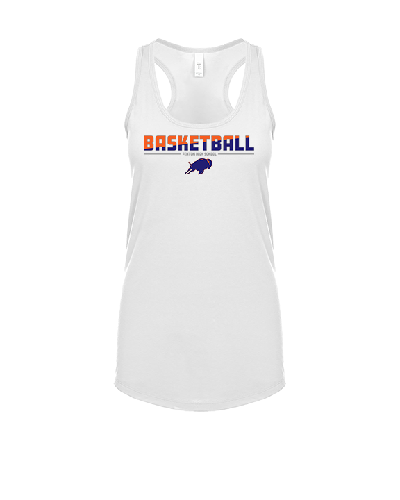 Fenton HS Girls Basketball Cut - Womens Tank Top