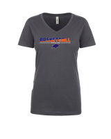 Fenton HS Girls Basketball Cut - Womens Vneck